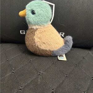 Plush Duck Toy with Tag
